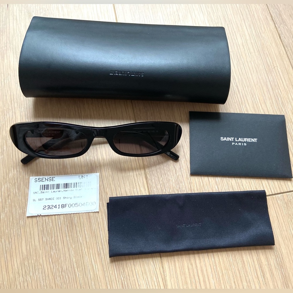 Saint Laurent Black Sunglasses